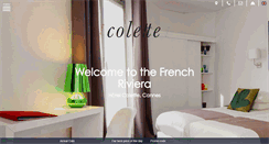 Desktop Screenshot of hotelcolette.com